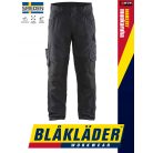 Blåkläder INDUSTRY BLACKDARKGREY technikai stretch ripstop rugalmas deréknadrág - Blaklader munkaruha