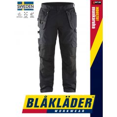   Blåkläder INDUSTRY BLACKYELLOW technikai stretch ripstop oldalzsebes rugalmas deréknadrág - Blaklader munkaruha