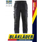 Blåkläder INDUSTRY BLACKRED technikai stretch ripstop oldalzsebes rugalmas deréknadrág - Blaklader munkaruha