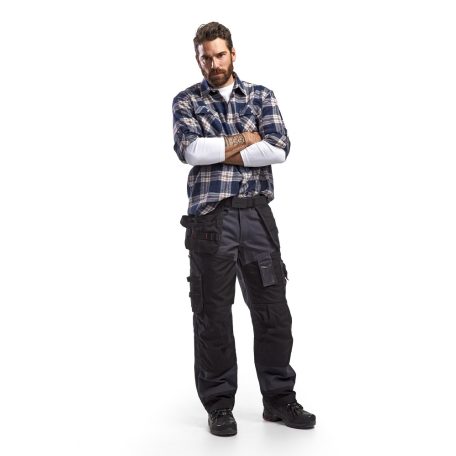 Blåkläder CRAFTSMEN BLACK pamut technikai deréknadrág - Blaklader munkaruha