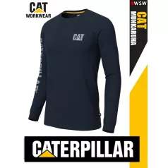   Cterpillar CAT NAVY technikai prémium hosszúujjú környakas póló - munkaruha