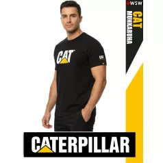   Caterpillar CAT BLACK technikai prémium környakas póló - munkaruha