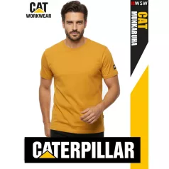   Caterpillar CAT YELLOW technikai prémium környakas póló - munkaruha