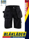   Blåkläder CRAFTSMEN X1500 BLACK könnyített technikai rövidnadrág - Blakleder munkaruha