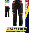 Blåkläder CRAFTSMEN BLACKRED kevertszálas technikai deréknadrág - Blaklader munkaruha