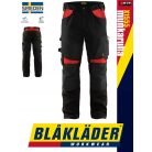 Blåkläder CRAFTSMEN BLACKRED kevertszálas technikai deréknadrág - Blaklader munkaruha