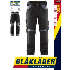  Blåkläder CRAFTSMEN BLACKGREY kevertszálas technikai deréknadrág - Blaklader munkaruha