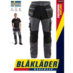   Blåkläder CRAFTSMEN MIDGREY kevertszálas lengőzsebes technikai munkanadrág - Blaklader munkaruha