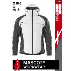 Mascot UNIQUE WHITE technikai stretch kopásálló bélelt télikabát - munkaruha