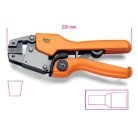 Áttételes saruzófogó szigetelt kábelsarukhoz, barnított, hőformált műanyag szárral_1606