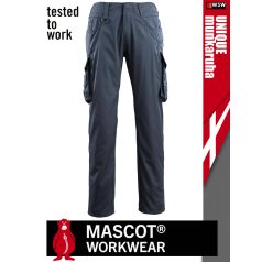   Mascot UNIQUE NAVY technikai széles zsebes kopásálló deréknadrág - munkaruha