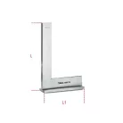 Talpas precíziós derékszög rozsdamentes acélból, köszörült és tükrösített_1666A