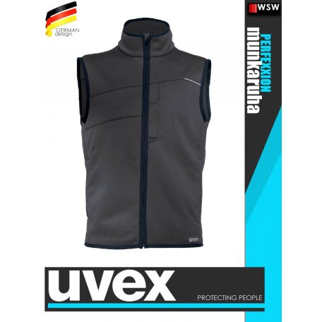 Uvex PERFEXXION GREY prémium technikai softshell mellény - munkaruha