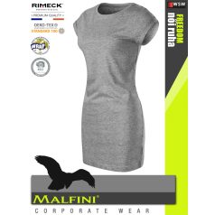   Malfini FREEDOM DARKGREY 100% pamut prémium női ruha 180 g/m2