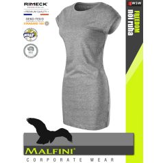   Malfini FREEDOM DARKGREY 100% pamut prémium női ruha 180 g/m2