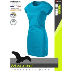 Malfini FREEDOM ATOLL 100% pamut prémium női ruha 180 g/m2