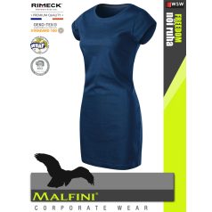   Malfini FREEDOM MIDNIGHT 100% pamut prémium női ruha 180 g/m2