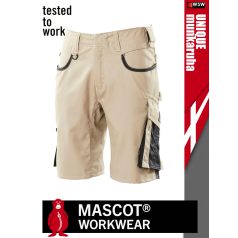   Mascot UNIQUE BEIGE technikai pamutgazdag kopásálló deréknadrág - munkaruha