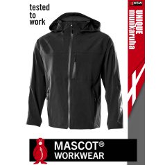   Mascot UNIQUE BLACK technikai stretch kopásálló shell kabát - munkaruha
