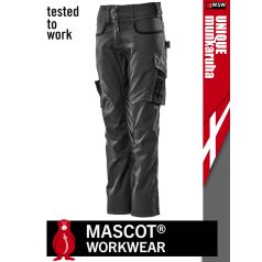   Mascot UNIQUE GREY technikai női kopásálló egyenes szabású deréknadrág - munkaruha