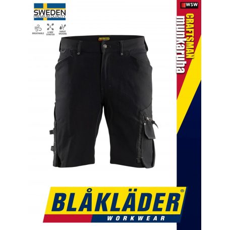 Blåkläder CRAFTSMEN BLACK 4-irányú sztreccs technikai rövidnadrág - Blaklader munkaruha