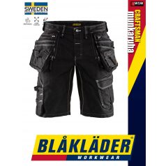   Blåkläder CRAFTSMEN BLACK farmer stretch technikai rövidnadrág - Blaklader munkaruha