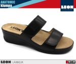 Leon ANATOMIC 2020 BLACK komfort női papucs