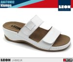 Leon ANATOMIC 2020 WHITE komfort női papucs