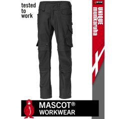   Mascot UNIQUE BLACK technikai stretch kopásálló deréknadrág - munkaruha