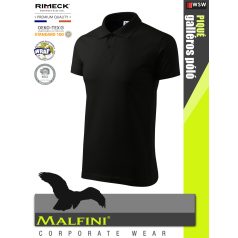   Malfini SINGLE JERSEY BLACK 100% pamut prémium póló 180 g/m2 - munkaruha