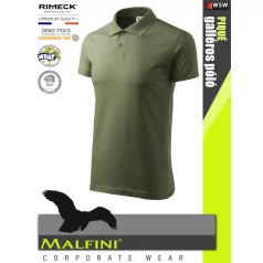  Malfini SINGLE JERSEY KHAKI 100% pamut prémium póló 180 g/m2 - munkaruha