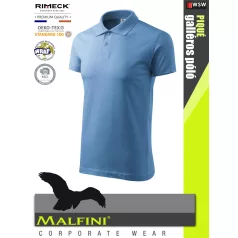   Malfini SINGLE JERSEY SKYBLUE 100% pamut prémium póló 180 g/m2 - munkaruha