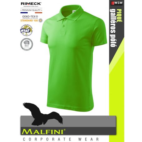 Malfini SINGLE JERSEY APPLE 100% pamut prémium póló 180 g/m2 - munkaruha