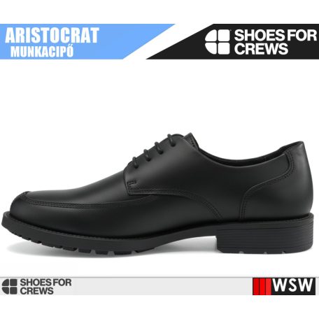 Shoes For Crews ARISTOCRAT BLACK OB férfi csúszásmentes munkabakancs - munkacipő