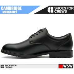   Shoes For Crews CAMBRIDGE BLACK OB férfi csúszásmentes munkabakancs - munkacipő