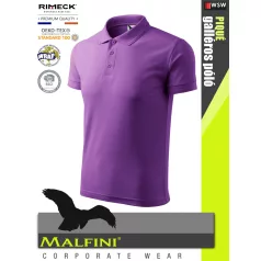   Malfini PIQUÉ PURPLE pamutgazdag prémium póló 200 g/m2 - munkaruha