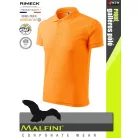 Malfini PIQUÉ TANGERINE pamutgazdag prémium póló 200 g/m2 - munkaruha