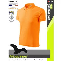   Malfini PIQUÉ TANGERINE pamutgazdag prémium póló 200 g/m2 - munkaruha