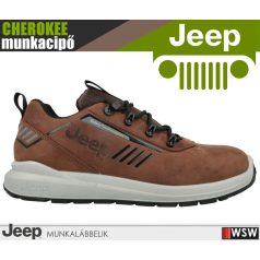   Jeep CHEROKEE BROWN S3L technikai fémmentes prémium munkacipő - munkabakancs