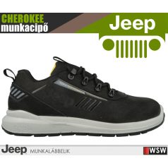   Jeep CHEROKEE BLACK S3L technikai fémmentes prémium munkacipő - munkabakancs