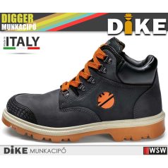   Dike DIGGER DINT BLACK S3 prémium hőálló talpú munkabakancs - munkacipő