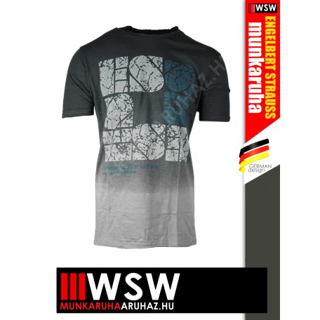 Engelbert Strauss VINTAGE OXIDBLACK munkapóló - munkaruha