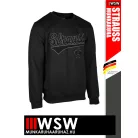 .Engelbert Strauss E:PIC BLACK technikai kevertszálas körnayakas pulóver - munkaruha