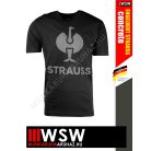 .Engelbert Strauss CONCRETE BLACK elasztikus munkapóló - munkaruha