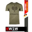 .Engelbert Strauss CONCRETE M_STIPEGREEN elasztikus munkapóló - munkaruha