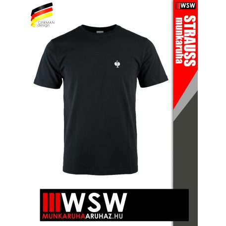 .Engelbert Strauss MOTION TEN BLACK technikai prémium környakas póló - munkaruha