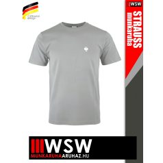   .Engelbert Strauss MOTION TEN OPALGREY technikai prémium környakas póló - munkaruha