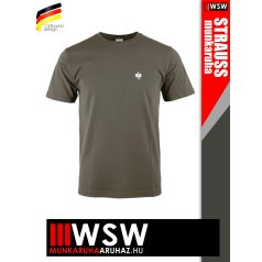   .Engelbert Strauss MOTION TEN CHESTNUT technikai prémium környakas póló - munkaruha