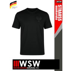   .Engelbert Strauss TRAIL BLACK technikai prémium merinó gyapjú póló - munkaruha