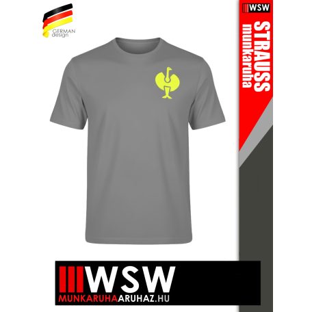 .Engelbert Strauss TRAIL BASALTGREY technikai prémium merinó gyapjú póló - munkaruha